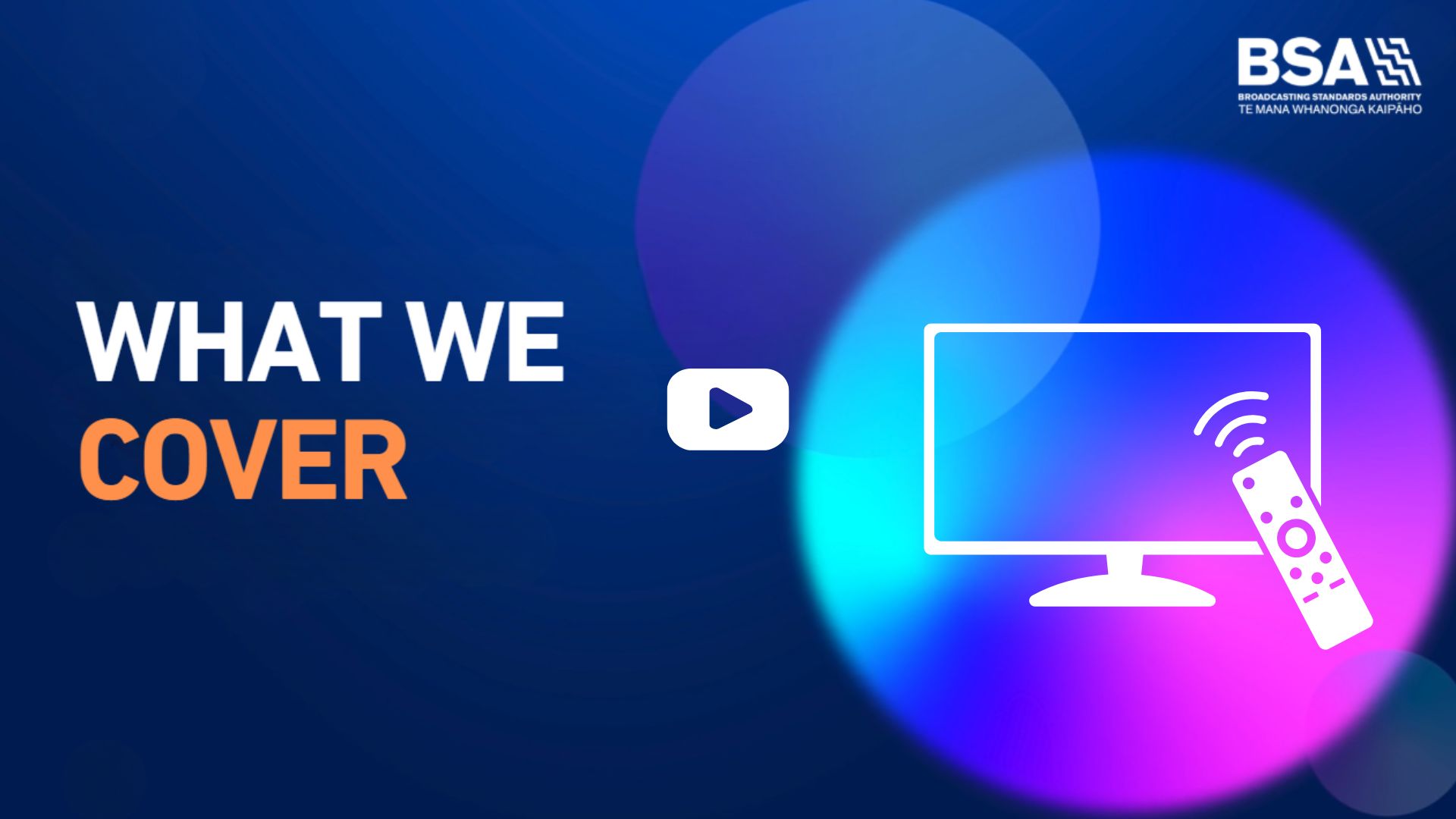 Link to What we cover video