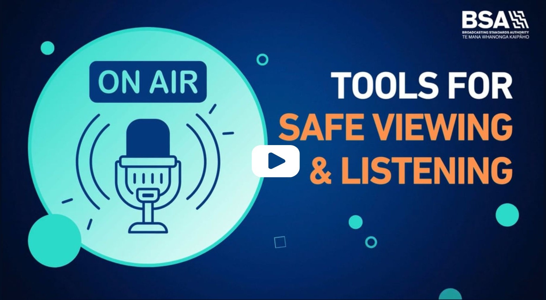 Link to Tools for safe viewing & listening video