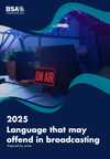 Language that may offend in broadcasting thumbnail
